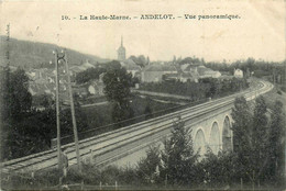Andelot * 1906 * Vue Panoramique * Ligne Chemin De Fer Haute Marne * Pont Viaduc - Andelot Blancheville