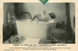 Bourbonne Les Bains * Comment On Prend Son Bain ! * Baignoire Avec Appareil Gynécologique * Gynécologue Santé - Bourbonne Les Bains