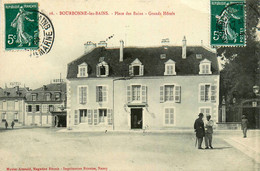 Bourbonne Les Bains * 1909 * Grands Hôtels , Place Des Bains - Bourbonne Les Bains