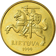 Monnaie, Lithuania, 50 Centu, 1999, TTB, Nickel-brass, KM:108 - Lituania
