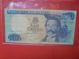 PORTUGAL 100 ESCUDOS 1965 Circuler (L.6) - Portugal