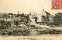 St Dizier * 1903 * Un Coin De La Ville Et Quartier église De La Noue - Saint Dizier