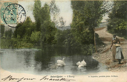 St Dizier * 1904 * L'étang * Villageois - Saint Dizier