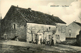 Choillet * La Place Du Village * Epicerie Mercerie * Villageois - Andere & Zonder Classificatie