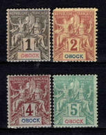 Obock - 1892  -  Type Sage  - N° 32 à 34 - Neufs * - Nuovi