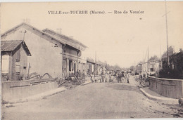 VILLE Sur TOURBE  Rue De Vouzier - Ville-sur-Tourbe