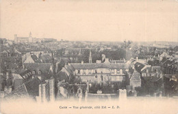 CPA - 14 - CAEN - Vue Générale - Côté EST - Panoramique - Précarseur - Dos Non Divisé - Caen