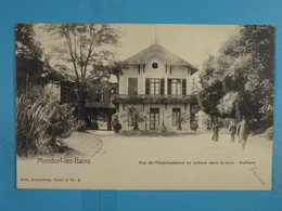 Mondorf-les-Bains Vue De L'Etablissement En Entrant Dans Le Parc Kurhaus - Mondorf-les-Bains