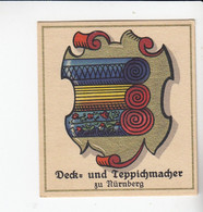 Aurelia Deutsche Zunftwappen  Deck Und Teppichmacher  Zu Nürnberg  Bild # 65 Von 1935 - Collezioni E Lotti
