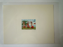 2022 - 3318  EMISSION  LUXE   1981  -  FOLKLORE POLYNESIEN  26F    XXX - Cartas & Documentos