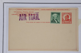 AZ2 ETATS UNIS  BELLE  CARTE ENTIER  1900  AIR MAIL  +A VOIR ++++NON VOYAGEE - Brieven En Documenten