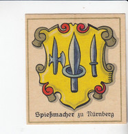 Aurelia Deutsche Zunftwappen Spießmacher Zu Nürnberg  Bild #122 Von 1935 - Collections & Lots