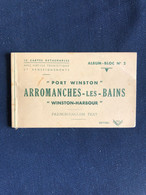 Port Winston , Arromanches Les Bains * Carnet Ancien Complet De 10 CPA * Ww2 Guerre 39/45war Débarquement - Arromanches