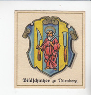 Aurelia Deutsche Zunftwappen Bildschnitzer   Zu Nürnberg   Bild #142 Von 1935 - Collezioni E Lotti