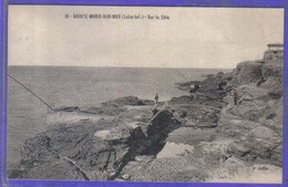 Carte Postale 44. Sainte-Marie-sur-mer  Pêche Aux Carrelets  Très Beau Plan - Aigrefeuille-sur-Maine