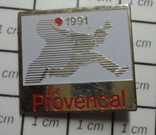 1422 Pin's Pins / Beau Et Rare / THEME : SPORTS / PETANQUE 1991 LE PROVENCAL - Boule/Pétanque