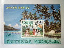 2022 - 3352  EMISSION  LUXE  POSTE AERIENNE  1983  -  BLOC  BRASILIANA  83   XXX - Covers & Documents