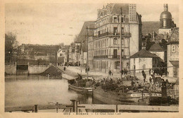 Rennes * Péniche " LE GRONDEUR " Batellerie * Le Quai St Cast * Péniches Barge Chaland - Rennes