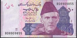 PAKISTAN P47c 50 RUPEES 2010  #BD = FIRST PREFIX  UNC. - Pakistán