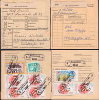 Reichenbach Zwei Frankierte Paketkarten Mit PSSt. (4 - Neumark) - Briefe U. Dokumente