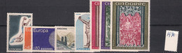 1970 MNH Andorra Fr,  Year Complete, Postfris - Années Complètes