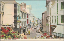Church Street, Falmouth, Cornwall, C.1972 - ETW Dennis Postcard - Falmouth