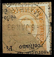Funchal, 1893, # 1a Dent. 12 3/4, Used - Funchal