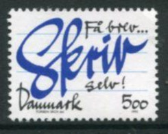 DENMARK 1993 Letter-writing Campaign MNH / **. Michel 1062 - Unused Stamps