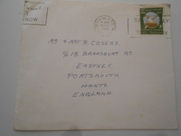 Nouvelle-zelande , Lettre De Whangare 1968 Pour Portsmouth - Briefe U. Dokumente