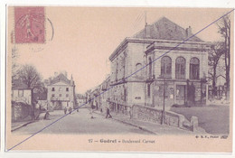 Guéret - Boulevard Carnot - Attention : Réimpression D'une Carte Postale Ancienne - 313 - Guéret