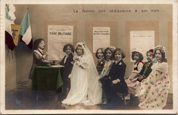 Fantaisie - Enfants - La Femme Doit Obéissance à Son Mari Mariage - Série Croissant De Lune N°3392 - Collections, Lots & Series