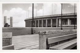 52852 - Deutsches Reich - 1936 - AnsKte "Reichssportfeld Osttor, Blick Vom Schwimmstadion", Ungebraucht - Olympische Spelen