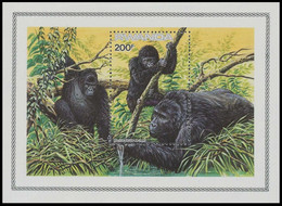 BL99**(1231) - Gorilles Des Montagnes / Berggorilla's / Berg Gorillas / Mountain Gorillas - III - WWF - BUZIN - Gorilles