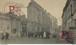 Dendermonde. Dijkstraat. Akademie. Termonde. Rue De La Digue. Académie. Zeldzaam!!! BELGIQUE 1914/15 WWI WWICOLLECTION - Dendermonde