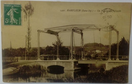 76 Harfleur (Seine Maritime) Un Pont Sur La Lézarde - Harfleur