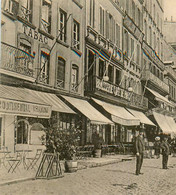 Cherbourg * Débit De Tabac Tabacs TABAC Café Continental , Quai Caligny * Brasserie Café De Paris * Chapellerie - Cherbourg