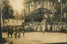 Masevaux * Carte Photo * Souvenir De La Fête Du 3ème Anniversaire De L'entrée Des Français Place Des Alliés * Militaria - Masevaux