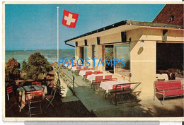 189375 SWITZERLAND ZUG HOTEL RESTAURANT GUGGITHAL CIRCULATED TO ARGENTINA  POSTAL POSTCARD - Thal