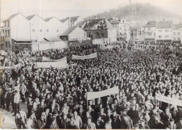 PHOTO DE PRESSE "FRANCE 57 Forbach, Manifestation Des Mineurs Lorrains, 1963" - Otros