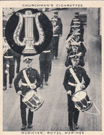 The Navy At Work 1937 - 46 Musician, Royal Marines - Churchman - Military - M Size - Ranks - Badges - Churchman