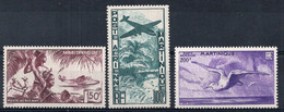 Martinique Timbres Postes Aérienne N°13* à 15* Neufs Charnières TB Cote  : 48,00€ - Posta Aerea