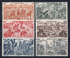 Martinique Timbres Postes Aérienne  N°7** à 12** Neufs Sans Charnières TB Cote  : 14,00€ - Luftpost