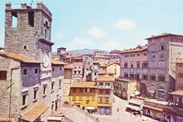 Cartolina - Cortona - Piazza Della Repubblica - 1965 Ca. - Arezzo