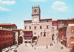 Cartolina - Cortona ( Arezzo ) - Piazza Della Repubblica - 1965 Ca. - Arezzo