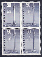 Yugoslavia 1965 Mi#1113 Mint Never Hinged Piece Of 4 - Ungebraucht
