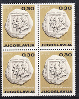 Yugoslavia 1966 Mi#1183 Mint Never Hinged Piece Of 4 - Unused Stamps
