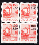 Yugoslavia 1980 Mi#1842 Mint Never Hinged Piece Of 4 - Ungebraucht