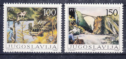 Yugoslavia Republic 1986 Nature Protection Mi#2148-2149 Mint Never Hinged - Ungebraucht