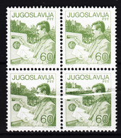 Yugoslavia Republic 1987 Mi#2226 Mint Never Hinged Piece Of 4 - Unused Stamps