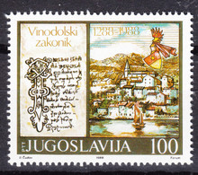 Yugoslavia Republic 1988 Mi#2257 Mint Never Hinged - Neufs